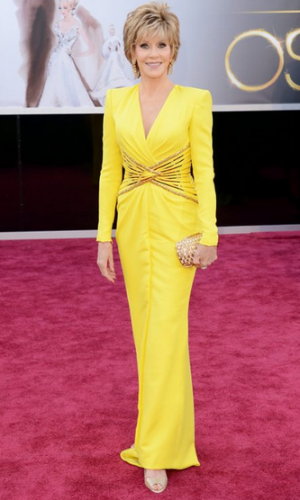 Oscars 2013 - Jane Fonda in Versace